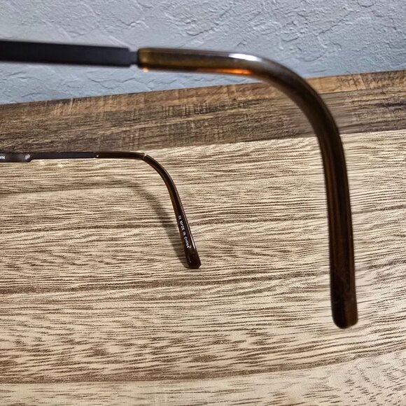 Richard Taylor Scottsdale  Jack Eyeglasses Matte Brown 55-16-140 Frame READ - Picture 12 of 13